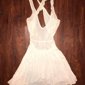 Brandy Melville White Sun Dress